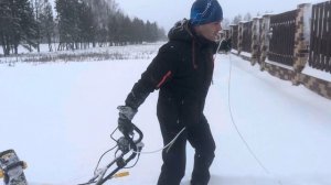 Снегоуборщик Huter SGC 2000E/2300E обзор