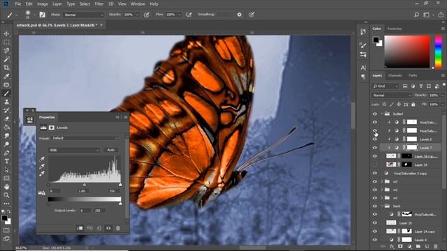 Fantasy Wallpaper Art Design In PHOTOSHOP смотреть онлайн