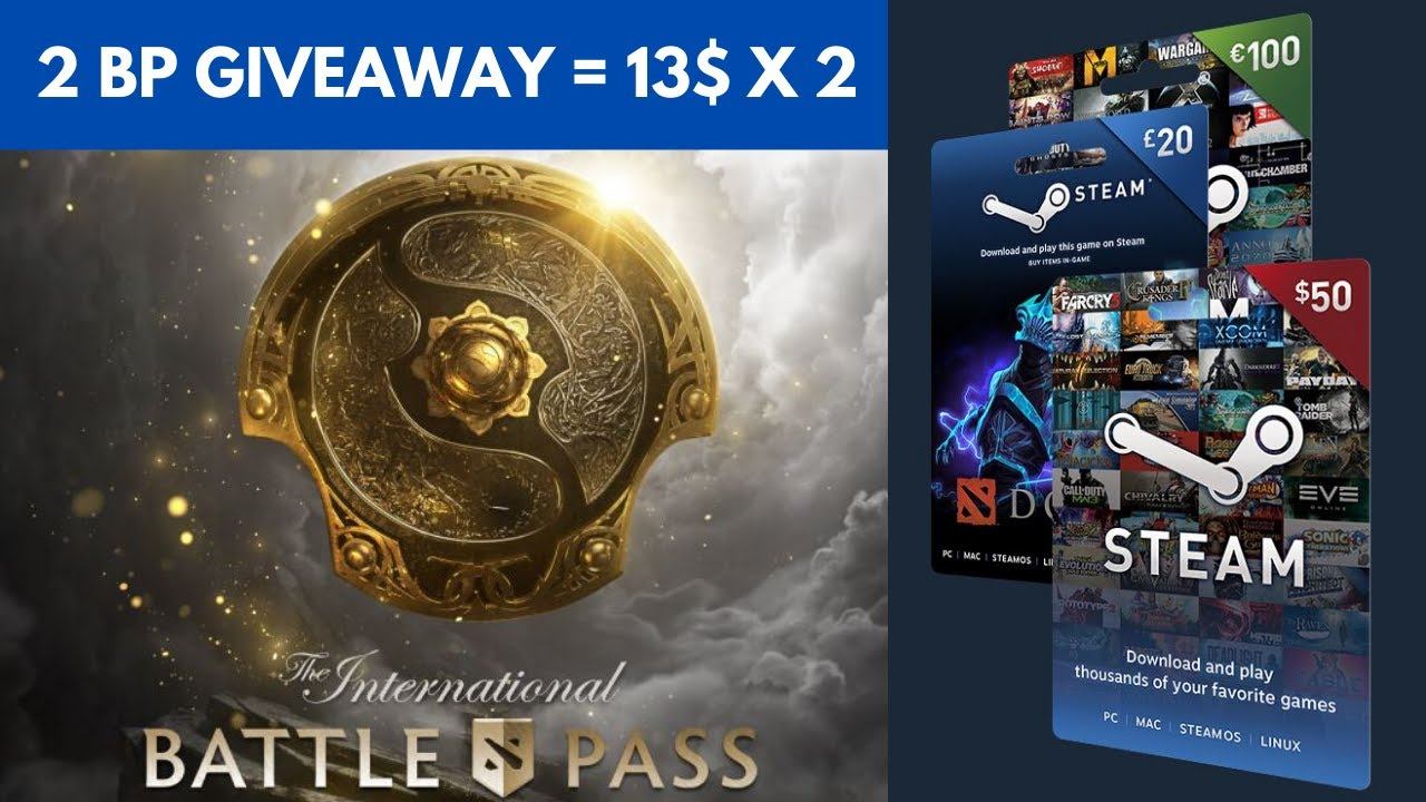 DOTA 2 TI10 BATLLEPASS 2X GIVEAWAY WITH STEAM WALLET CODE OF 13 DOLLARS | WHAT IS UTIP? смотреть онлайн