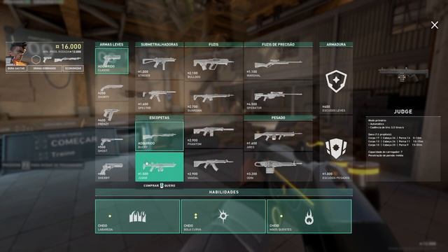 MOSTRANDO A SKIN BUCKY KINGDOM  VALORANT