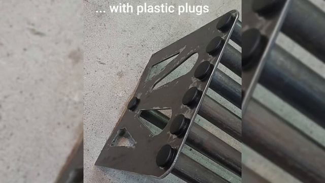 DIY Modern Unique Steel Outdoor Bench, No Wood, Made Of Metal Only смотреть онлайн