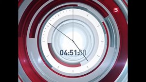Часы Пятого канала (2012-2018) 2 минуты (04:50-04:52)