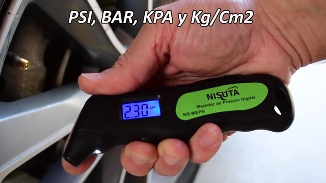 🔥NSMEPR🔥 Medidor de presión digital con luz! 4 unidades de medición⚡ смотреть онлайн