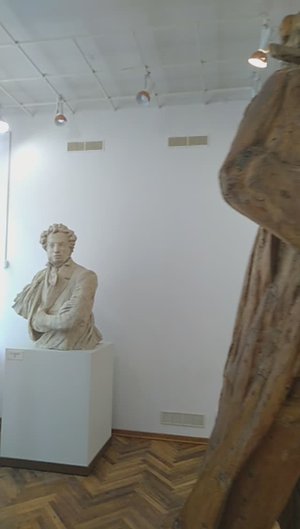 Музей  Конёнкова     Скульптуры из  дерева, гипса, мрамора и бронзы.