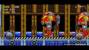 Death Egg robot vs silver Sonic and Death Egg robot