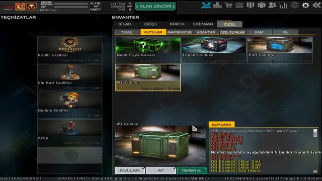 WT KUTUSUNDAN 50 ADET AÇTIK . (Wolfteam) смотреть онлайн