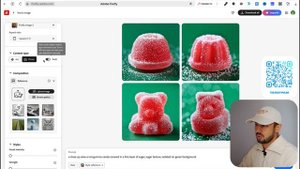 Как создать трендовый ТЕКСТОВЫЙ 3D ЭФФЕКТ в Adobe Firefly