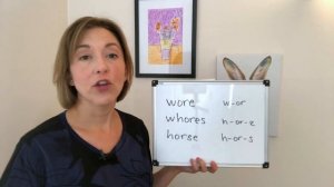 How to Pronounce WHORES, HORSE, WORE - English Pronunciation Lesson