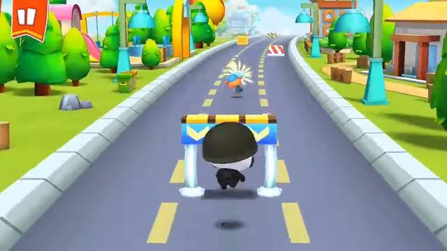 Полицейский Панда поймал грабителя. смотреть онлайн