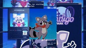 Приколы Indigo park! 2 часть. 🦝💜🩵🦜🤣😂👍🏻#indigopark #fnafsecuritybreach