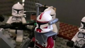 Lego Star Wars The Clone Wars - Fives death (stop motion)