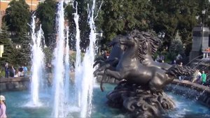 Фонтаны на Манежной площади