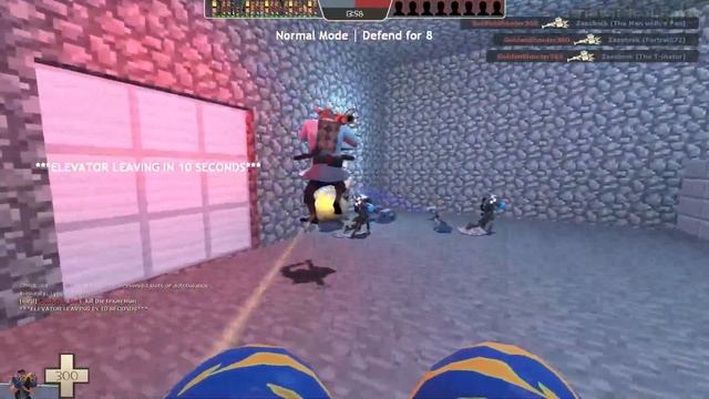 Team Fortress 2 ZE Minecraft Universe Skial Zombie Escape T2 Heavy Gameplay Port CS:GO
