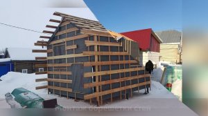 Каркасный дом 4 на 4 м