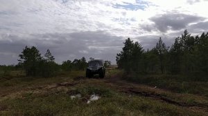 Вездеход Болотный Проходимец на шинах MAMONT