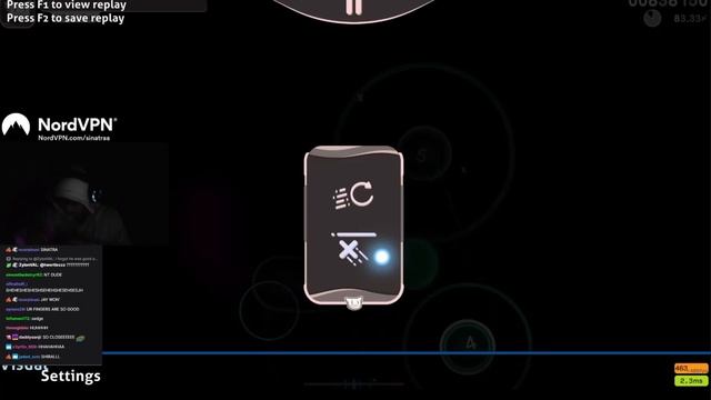 Sinatraa plays Osu (rare 08/09/22) смотреть онлайн