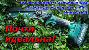 Afabeita 21V аккумуляторная цепная мини пила 2024, модель S5167