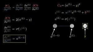 [DeepLearning _ видео 4] Формулы обратного распространения