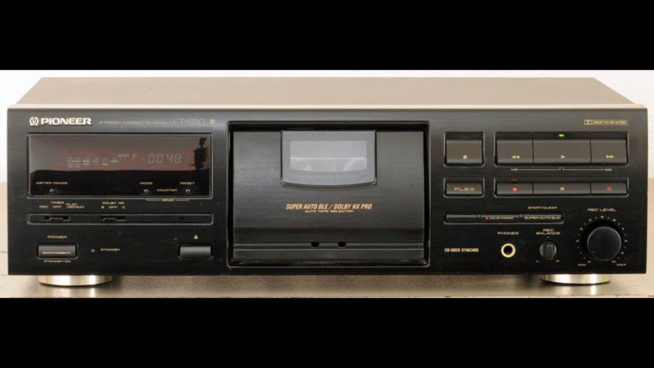 Кассетная дека Pioneer CT S220 замена пассиков - смотреть видео онлайн ...