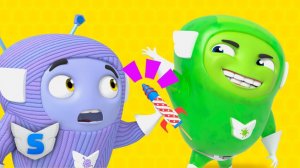 Детские Мультики СУПЕРВИЗИКИ - Кто зажжет фитиль фейерверка? (Серия №25) Мультики для малышей