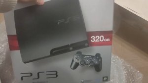 Распаковка PlayStation 3 slim