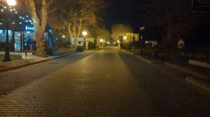 Евпатория 2024. Люди исчезли с приходом зимы. Вечерняя прогулка с женой по набережной Горького.