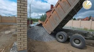 Мега Баня - 1. Укладка гранитной брусчатки из Режевского гранита.