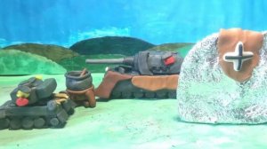 Создание Нового Советского Монстра Т-116. Новый корпус для КВ-144. Мультики про танки из пластилина