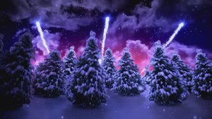 Новогодний футаж 2025 !  Новогодние лучи