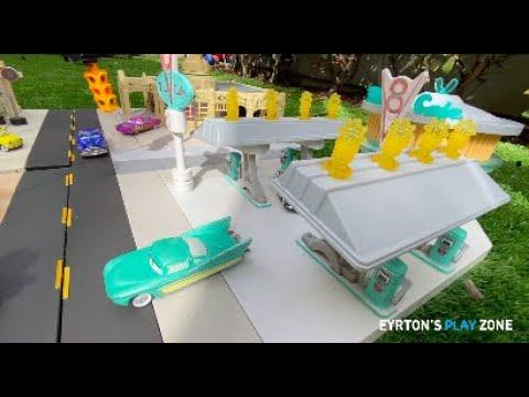 Radiator Springs - Precision Series Lightning McQueen, Mater and Friends смотреть онлайн