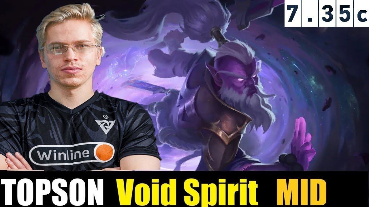 🔥TOPSON [Void Spirit] MID 7.35C - DOTA 2 HIGHEST MMR MATCH #dota2 #dota2gameplay #topson смотреть онлайн