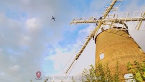 Красивая средневековая деревня в Великобритании с живописными сельскими пейзажами.