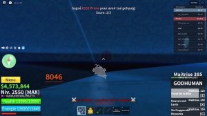 Video combo =  (GOD HUMAN + CANE GRAVITY) BLOX FRUIT