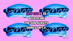 The Sun Always Shines On T.V. : a-ha | Karaoke with Lyrics