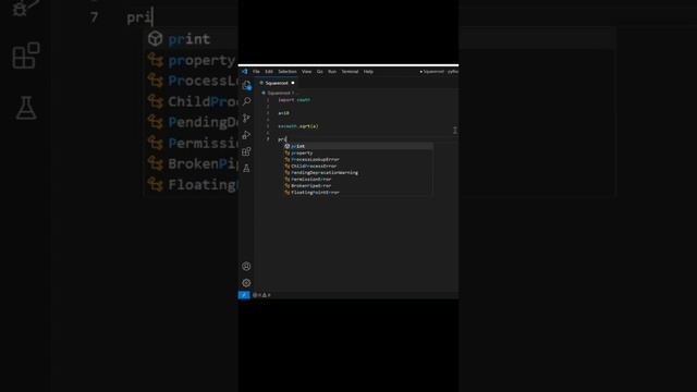 Square root a number in python #programmingconcepts #programmingskills #shortvideo #python
