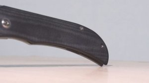 Предметная видеосъёмка. Нож Boker Exskelibur I framelock steel складной сталь D2 рукоять G1