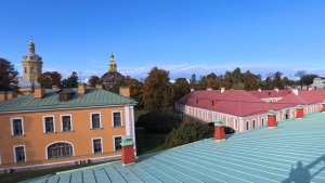 Прогулка по смотровой площадке Петропавловской крепости