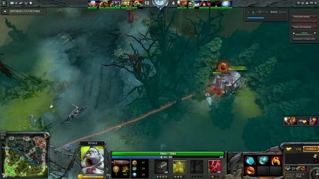 Huskar and Pudge teamplay смотреть онлайн