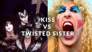 Kiss vs Twisted Sister (The battle of the make up)