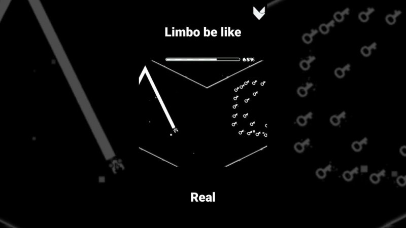 Geometry dash Limbo last wave part Limbo be like🤨 #geometrydash #short #fyp #fypシ #fypシ゚viral