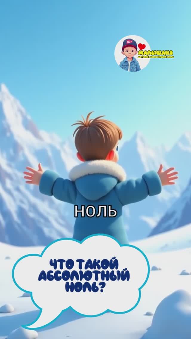 Что такой Абсолютный ноль? #subscribe #развивашка #cartoon  #мультик #сотнипочему