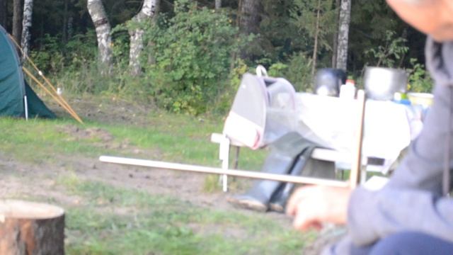 Сентябрьский поход по Каме с ночевками в палатке и походной баней). смотреть онлайн