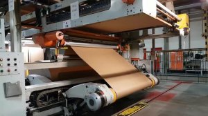 Гофроагрегат Митсубиши. Ширина: 2200 мм.