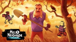 ЛЕГО ПРИВЕТ СОСЕД-ДОМ ИЗ 650 ДЕТАЛЕЙ!