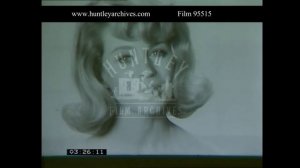 VO5 Hairspray Advert, 1960s - Film 95515