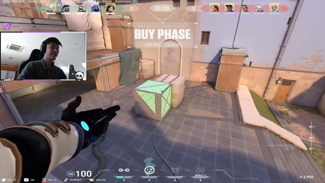 GAMBIT NATS INSANE CYPHER VALORANT RANKED GAMEPLAY [Full Match VOD] смотреть онлайн