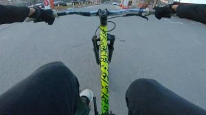 ДИНАМИЧНЫЕ ПОКАТУШКИ по МАХАЧКАЛЕ НА МТБ | FOV RIDING MTB DIRT