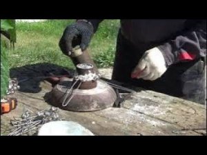 Хапуга рыболовная . Изготовление механической конструкции.Fishing hapuga. Manufachture.