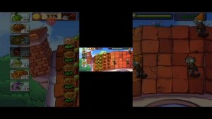 прохожу крышу растения против зомби