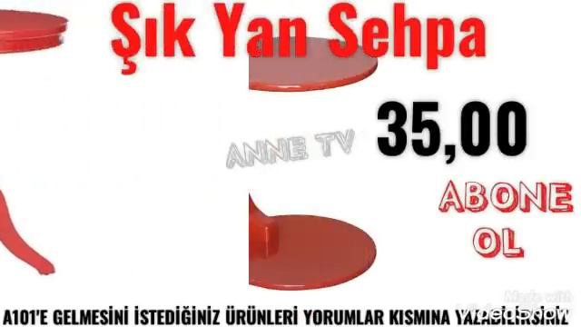 A101 15 Aralık 2020 Aktüel Ürünleri  A101 Zigon Sehpa  A101 Mobilya Ürünleri  Çeyizlik Ürünler